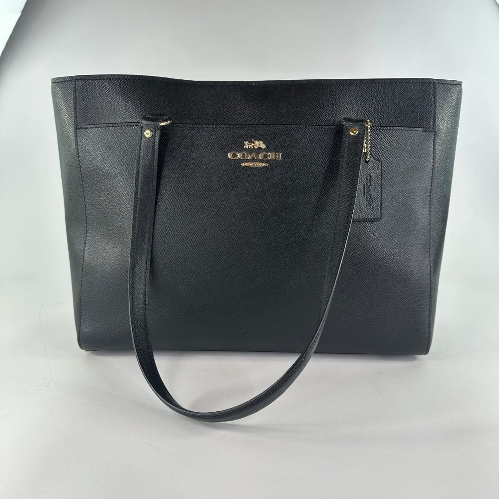 Coach 91150 Addison Tote bag Saffiano leather Zip Bag Purse Handbags